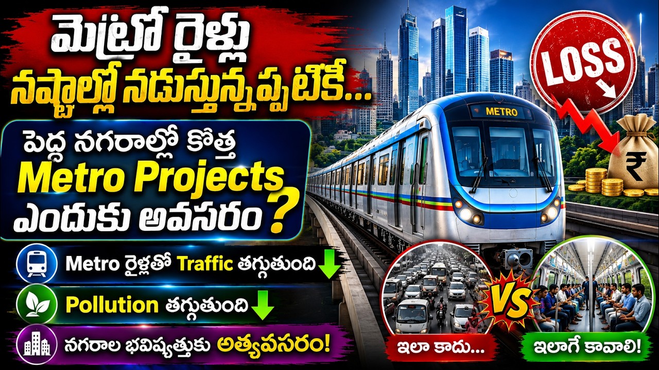 Metro Rail Projects Are Still Needed for Major Cities Even Though Metro Systems Operate at a Loss