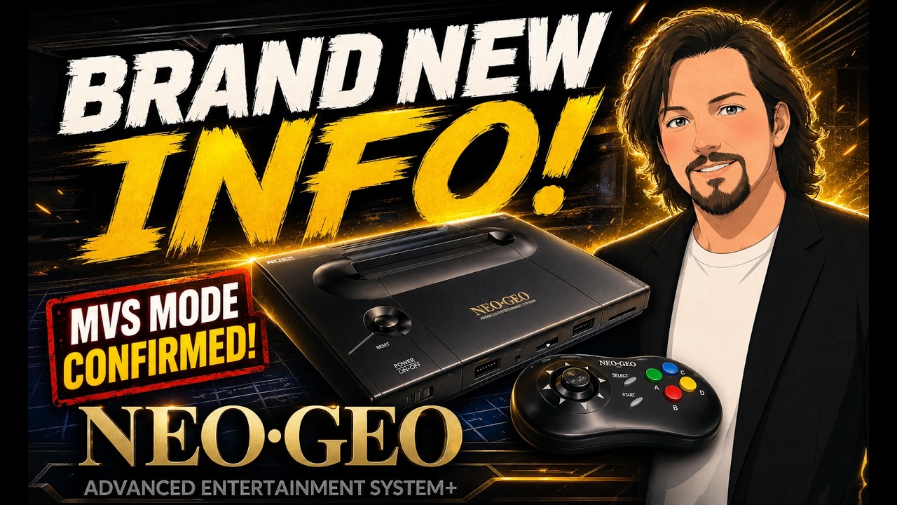 Neo Geo AES+ - Everything We Just Learned From the Chip Designer