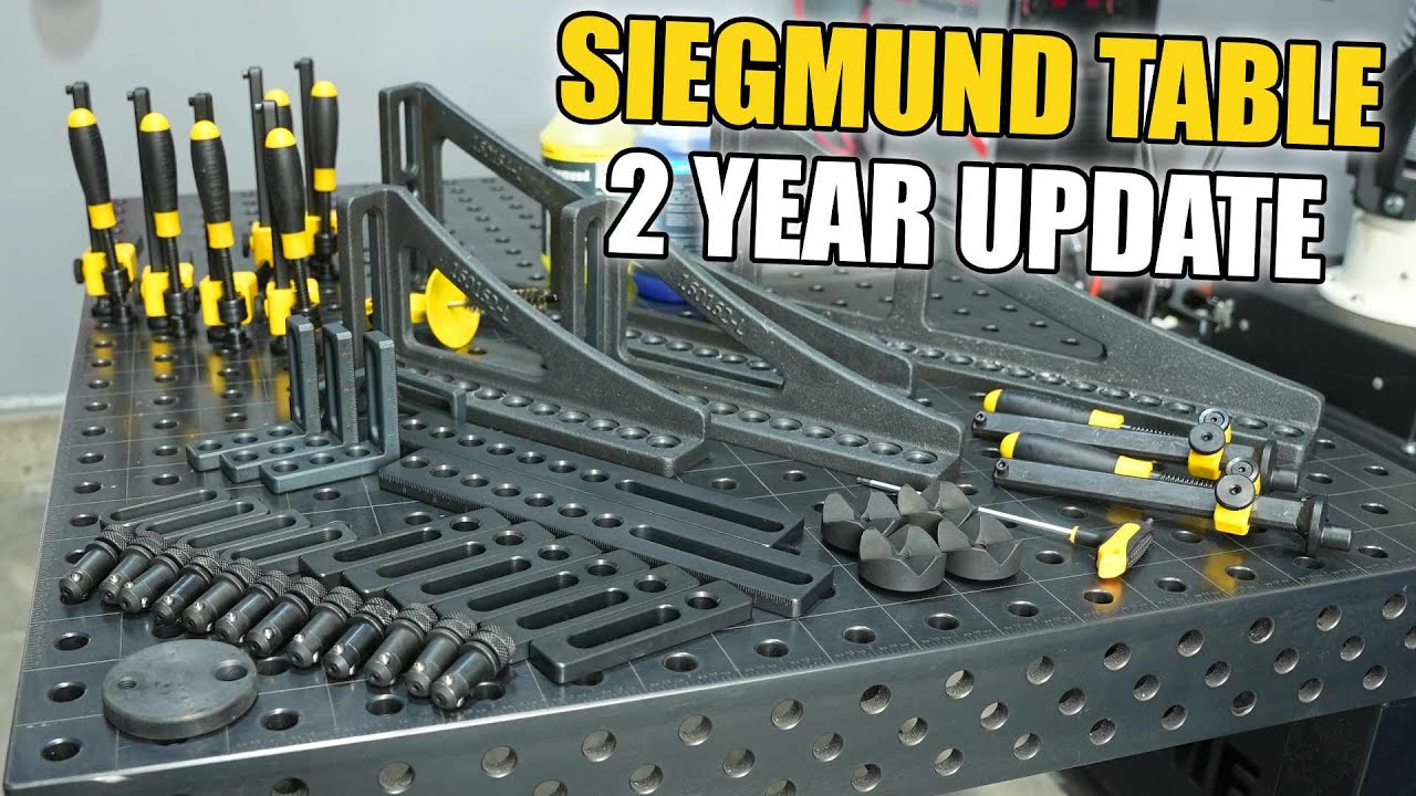 Siegmund Fixture Table 2 Year Review - Welding Table Update