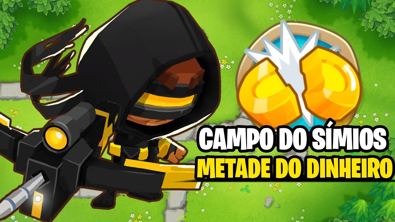 BTD6 | METADE DO DINHEIRO | CAMPO DOS S&Iacute;MIOS | HALF - CASH | UPDATE 46 - ( BLOONS TD6)