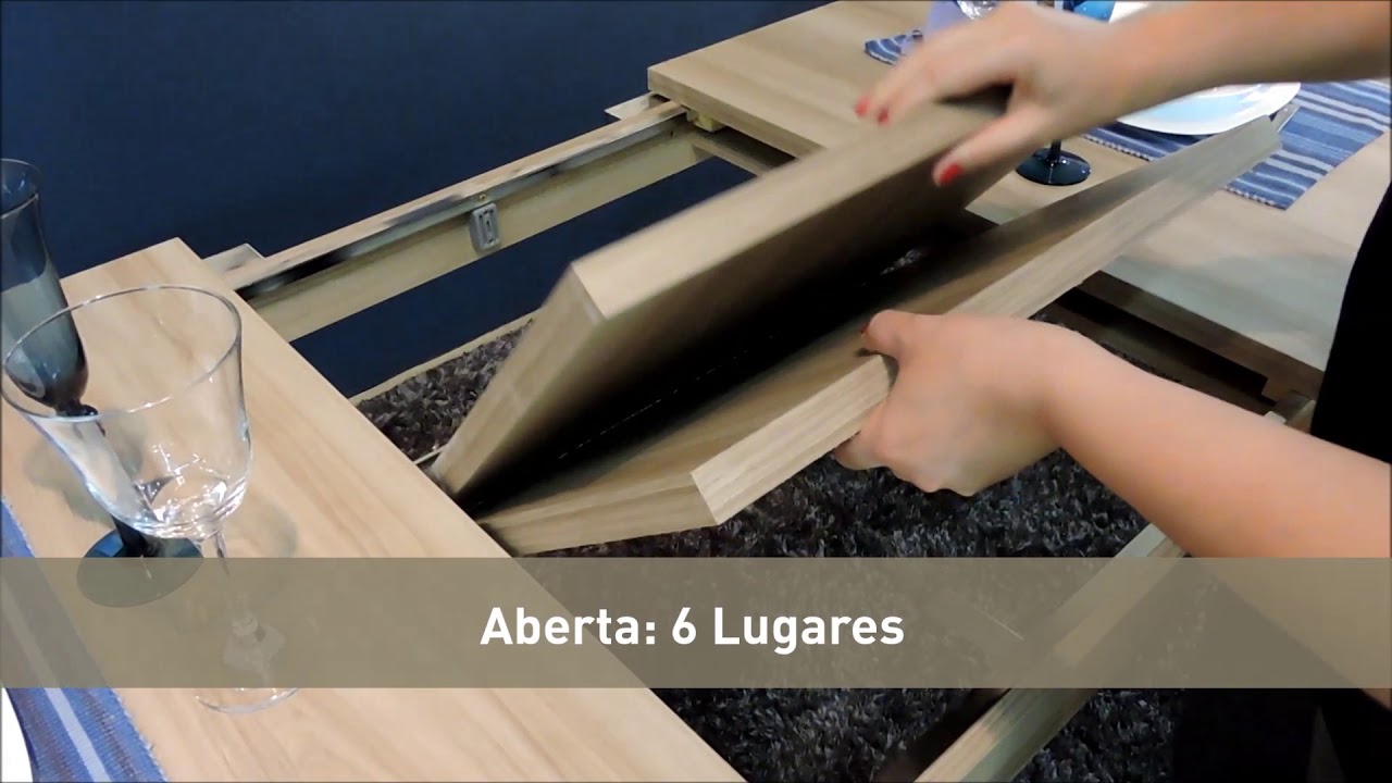 Mesa Extensível 1541 com Cadeira 1709 | Carraro