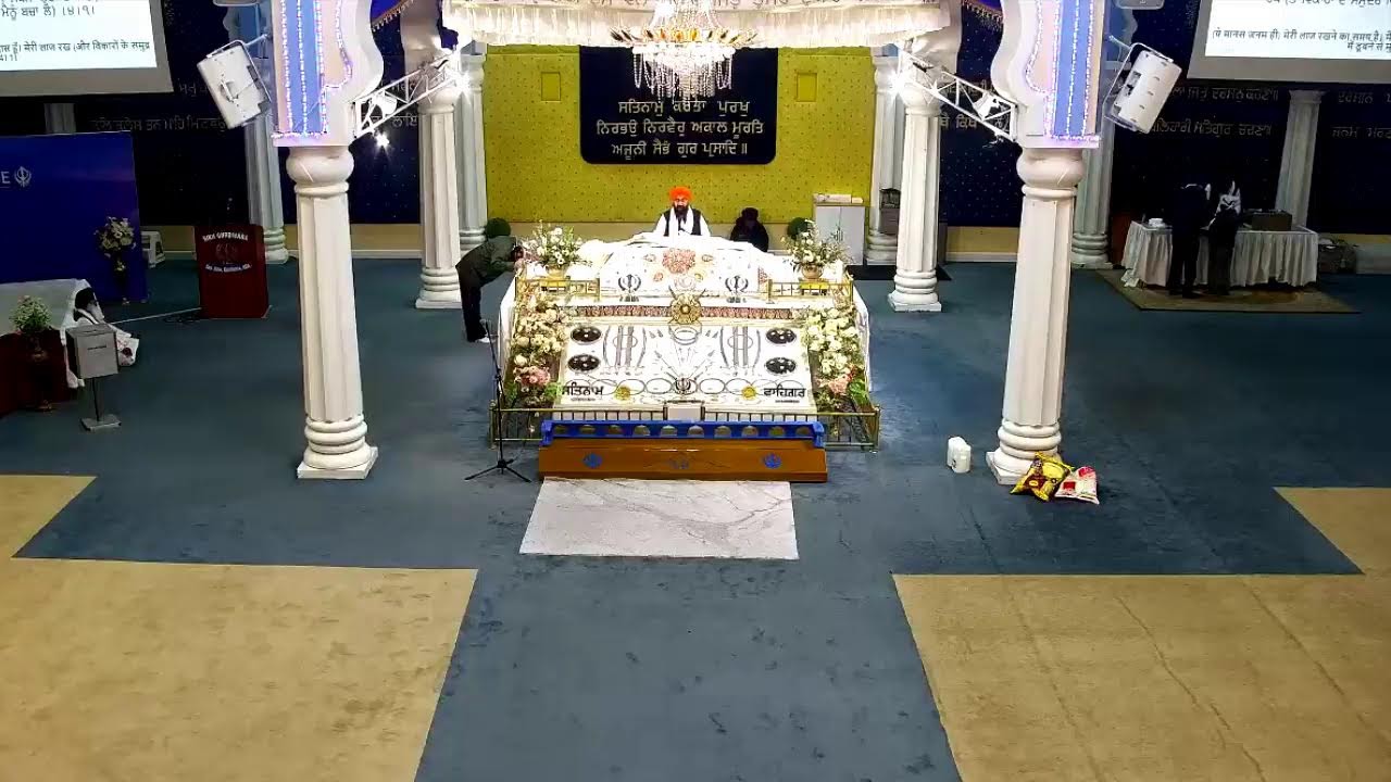 Sikh Gurdwara Sahib San Jose Live Telecast Gurupurb Special Kirtan Diwan Dec 27, 2025