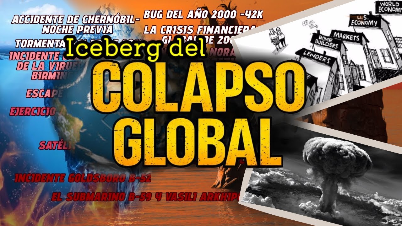 El Iceberg del Colapso Mundial: Momentos en los que casi desaparecemos 💥