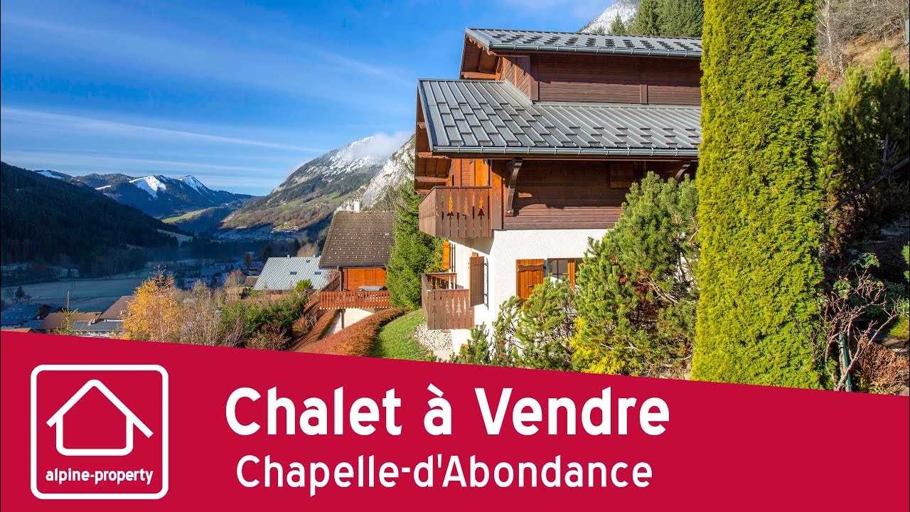 Vente de Chalet - Chatel - Chalet Vers L'Eglise