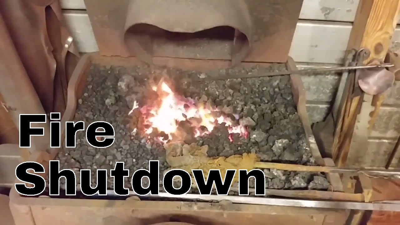 Coal Forge Fire Shutdown for the End of the Day