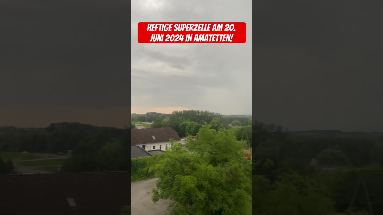 Das war eine HP-Superzelle mit sehr heftiger Blitzintensivit&auml;t! 700 Blitze in 10min. 😳⛈️⚠️⚡️💥