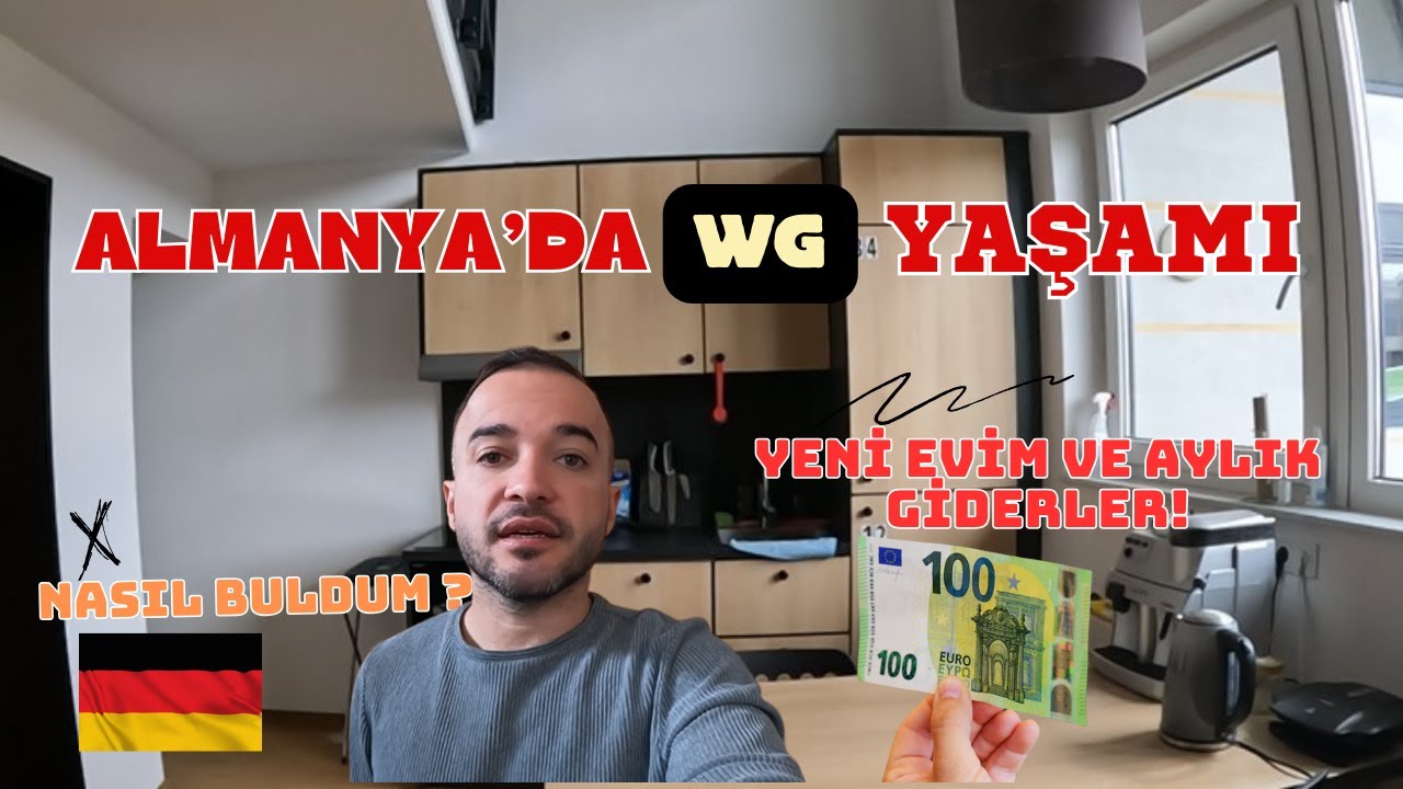 WG Deneyimi: Almanya'da Paylaşımlı Evde Yaşam ve Maliyetler#almanyadayasam #almanyadakiturkler