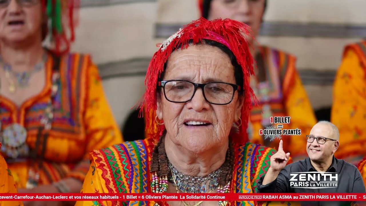 Hommage de Agraw n tlawin n Takuct  pour Rabah Asma à l'occasion du Zénith du 3 mai 2025