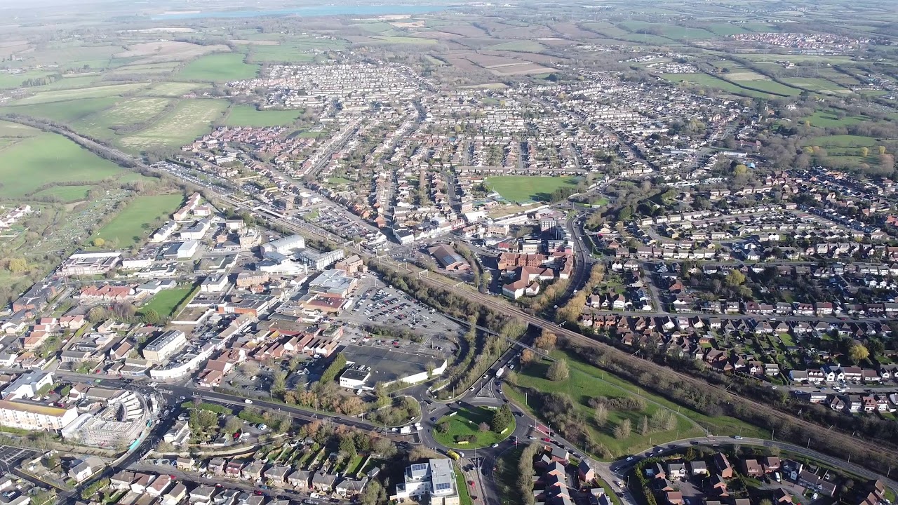Wickford, Essex 360 pan: B-roll footage