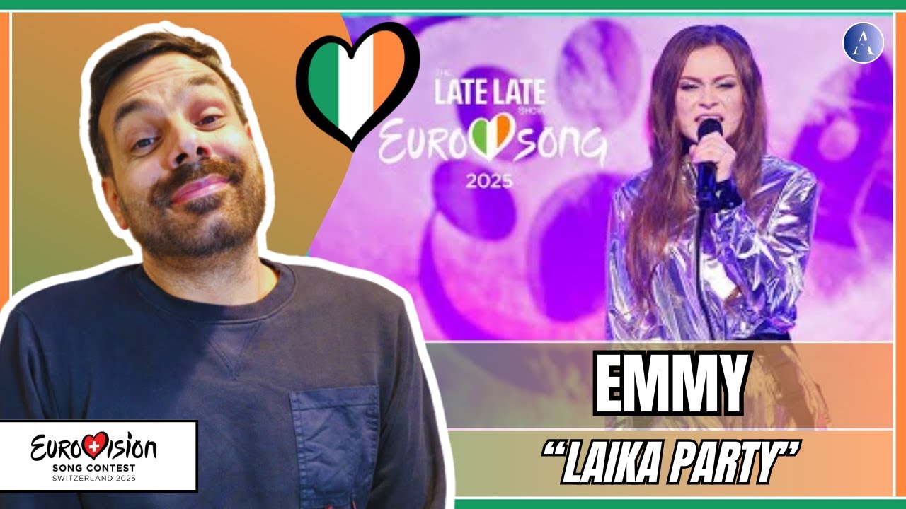 IRELAND 🇮🇪 | EUROVISION 2025 | Emmy - "Laika Party” | REACTION