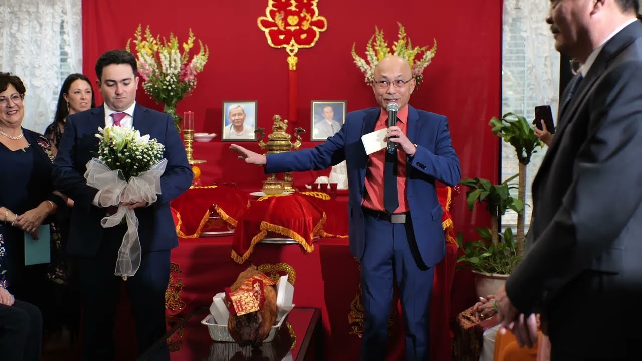 Our Vietnamese Tea Ceremony (Dam Hoi) : Diane & Jesse