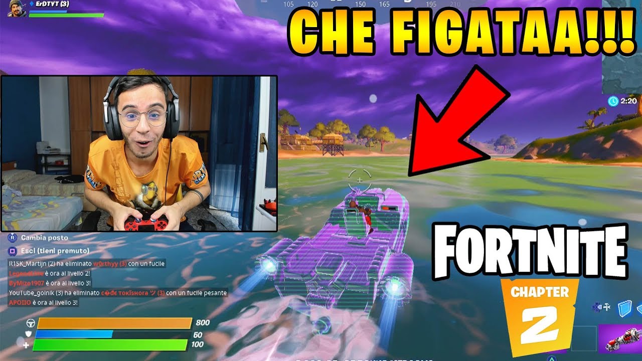 😱 PROVO PER LA PRIMA VOLTA IL CAPITOLO 2 DI FORTNITEEE!! 😍 *fighissimo*