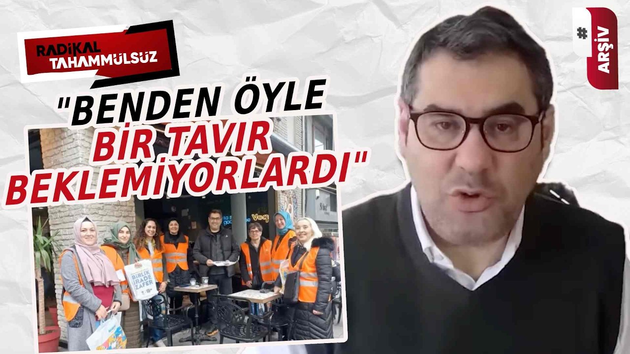 Enver Aysever, AKP’li kadınlarla karşılaşmasını anlatıyor: Biraz tedirgin oldu…