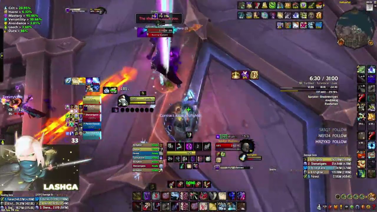 [M+] Lashga | Subtlety Rogue +18 DAWNBREAKER
