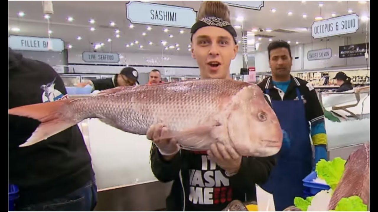 Mateusz był zachwycony wypadem na targ rybny  [MasterChef]