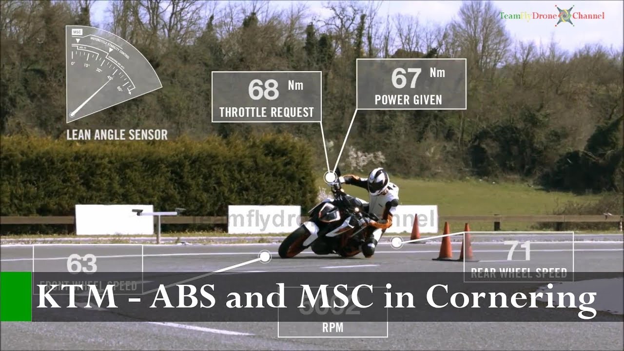 MOTO | KTM - ABS Cornering ABS Explained MSC - ABS in curva e spiegazione del sistema MSC - 0149