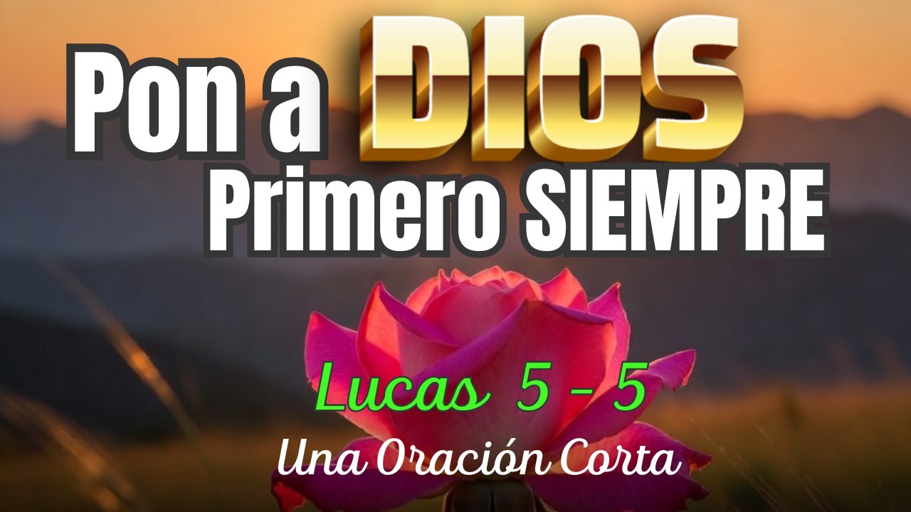 EMPIEZA EL DÍA con DIOS en Gratitud, Fe, PROVISIÓN✨ | ORACIÓN CORTA de la MAÑANA