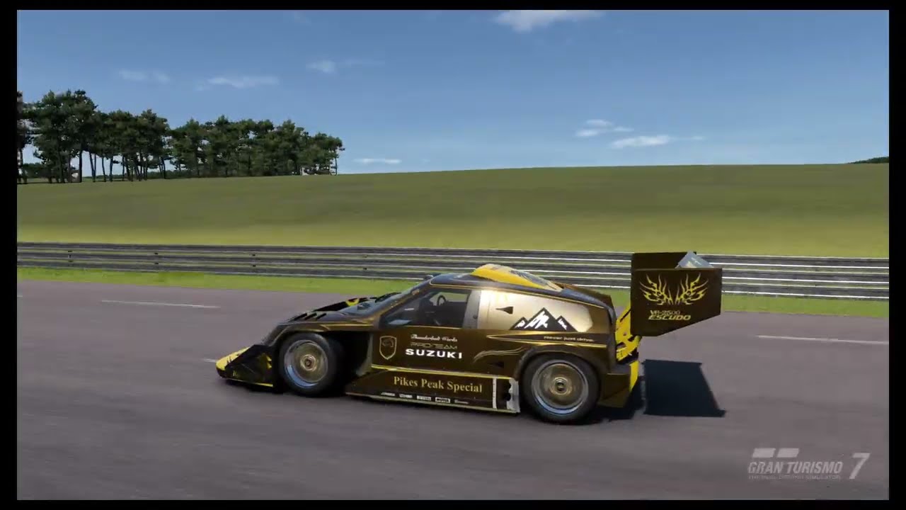 GT7 - Suzuki V6 Escudo Pikes Peak Special '98 - WTC700 - Sarthe 24hr La Mans - First Half Test Run