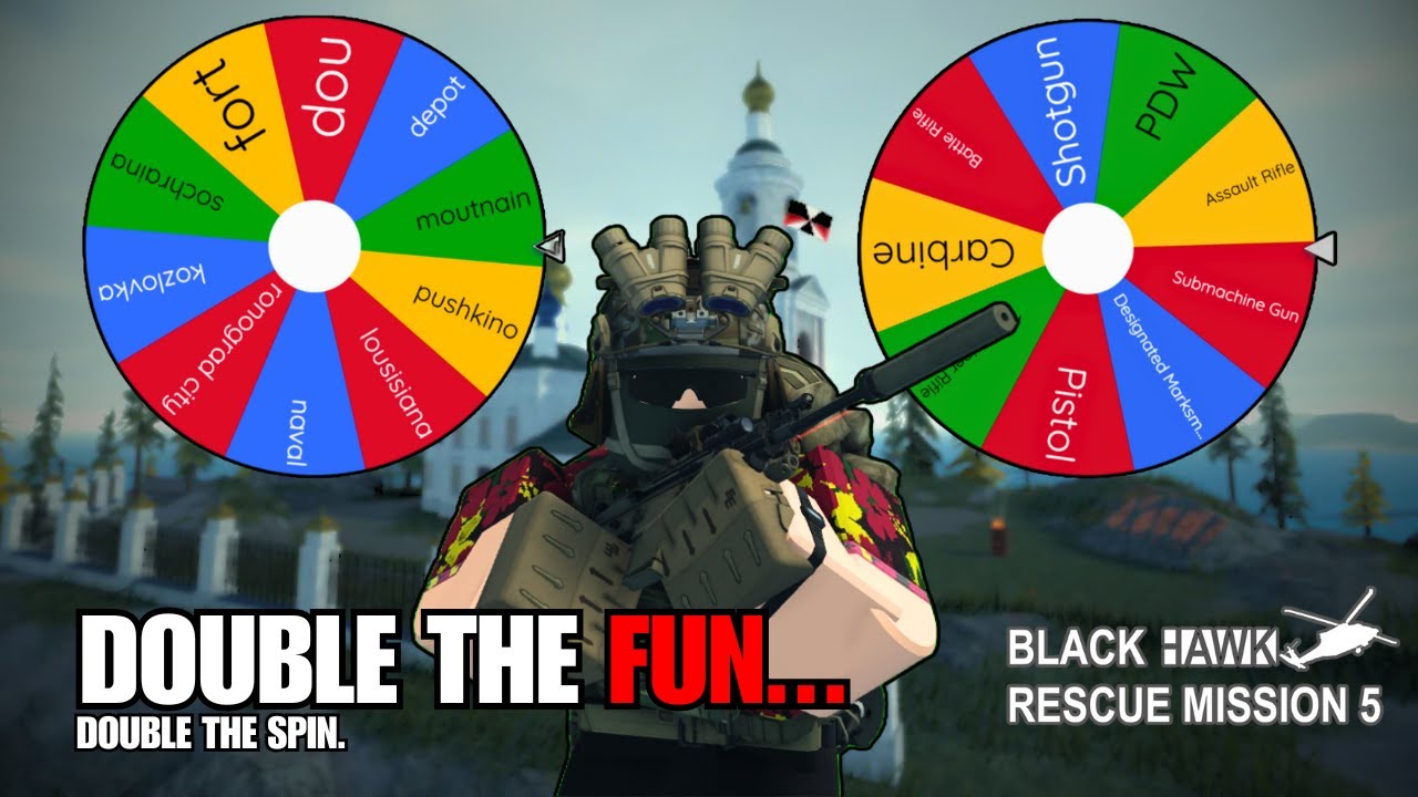 RANDOM Compound, RANDOM Weapon Types. | Blackhawk Rescue Mission 5