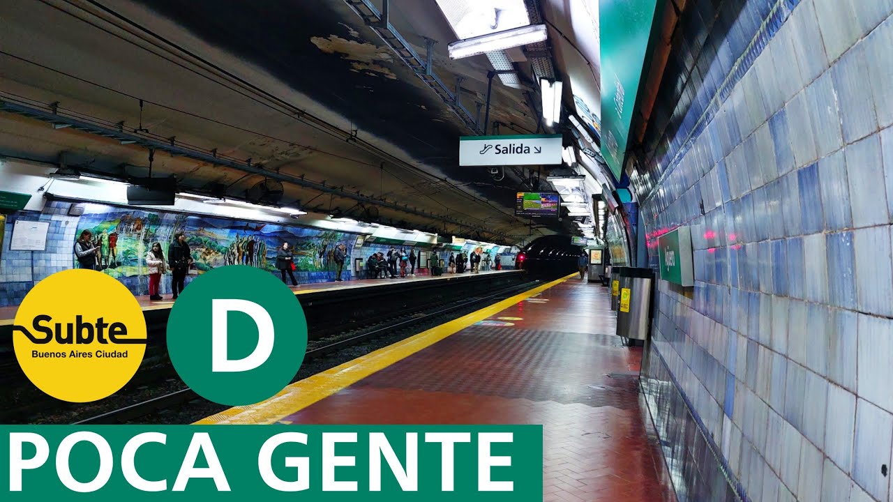 POCA GENTE USA ESTA ESTACIÓN DE SUBTE | Agüero
