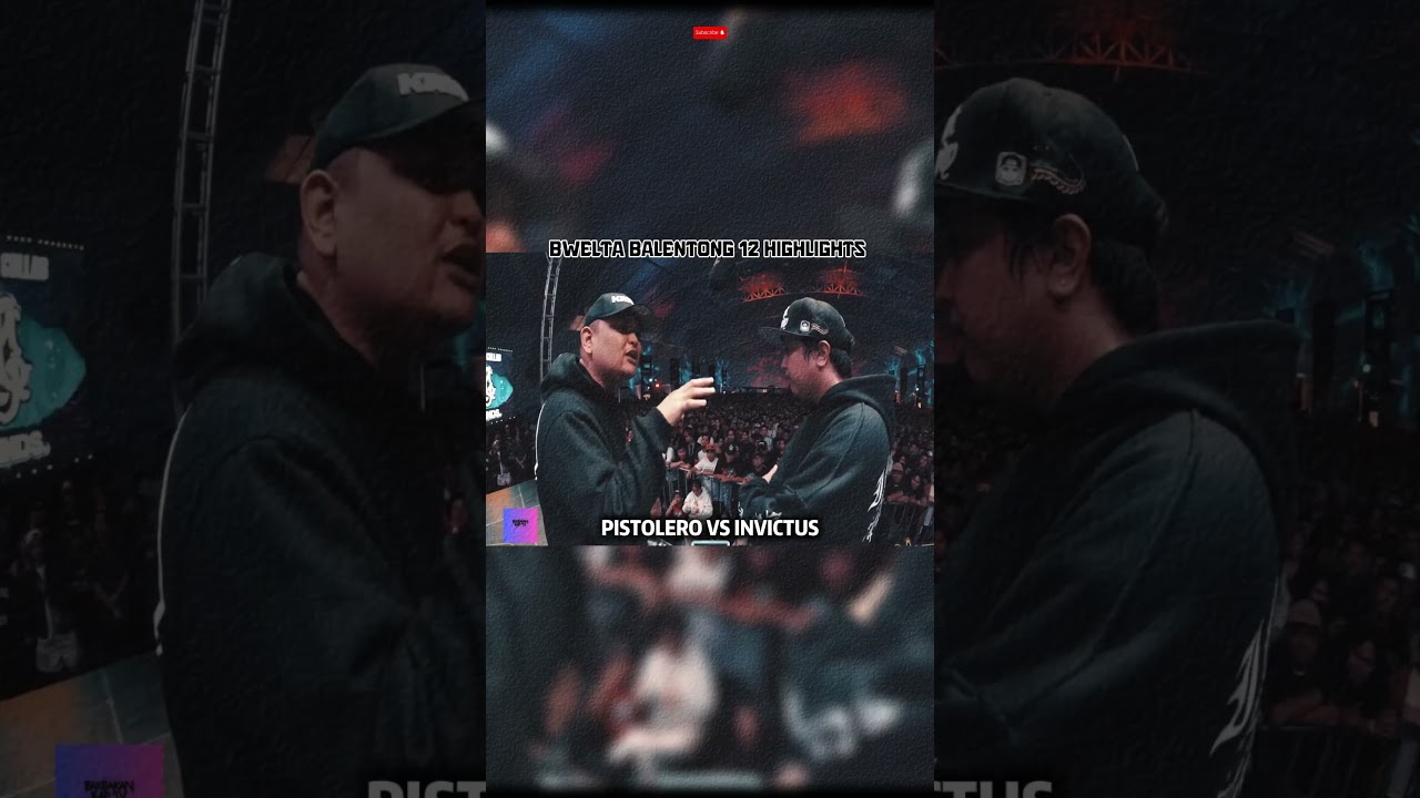 PISTOLERO VS INVICTUS #fliptop #battlerap #bweltabalentong #bwelta #pistolero #invictus