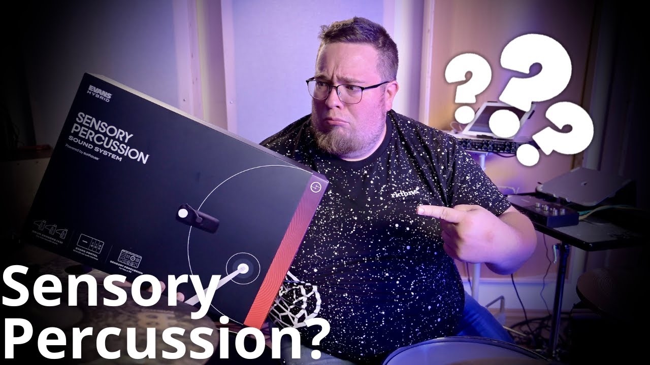 Playing bass and drums at the same time? | Evans Sensory Percussion