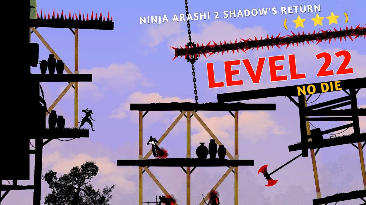 Ninja Arashi 2 Shadow's Return Level 22