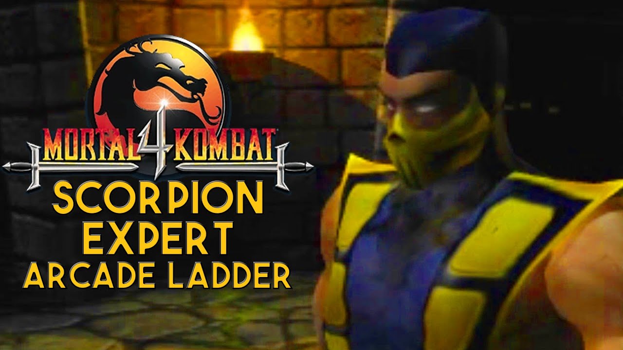 Mortal Kombat 4║Scorpion║Arcade Ladder║Expert║1080p 60fps║