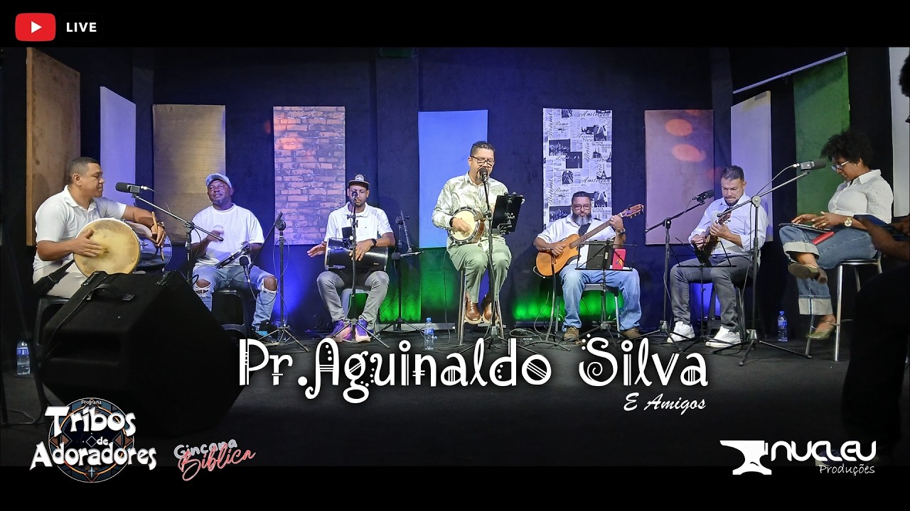 Pr Aguinaldo Silva & Amigos-Cantora Sandra S.A(Samba Gospel Ao Vivo)