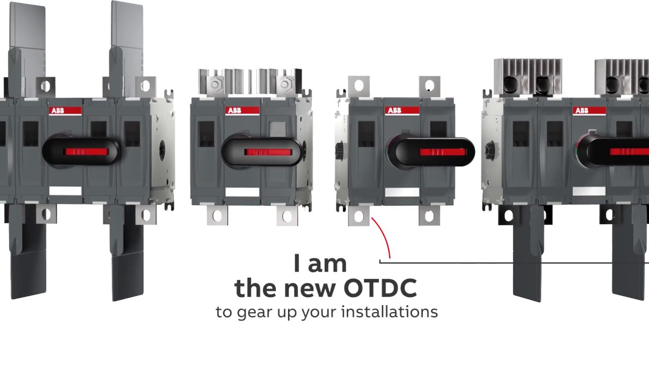 A new 1500V DC generation OTDC switch-disconnectors