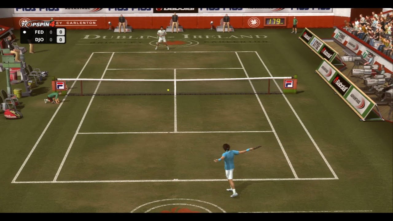 Top Spin 4 - Roger Federer vs Novak Djokovic - PS3 Emulator Gameplay