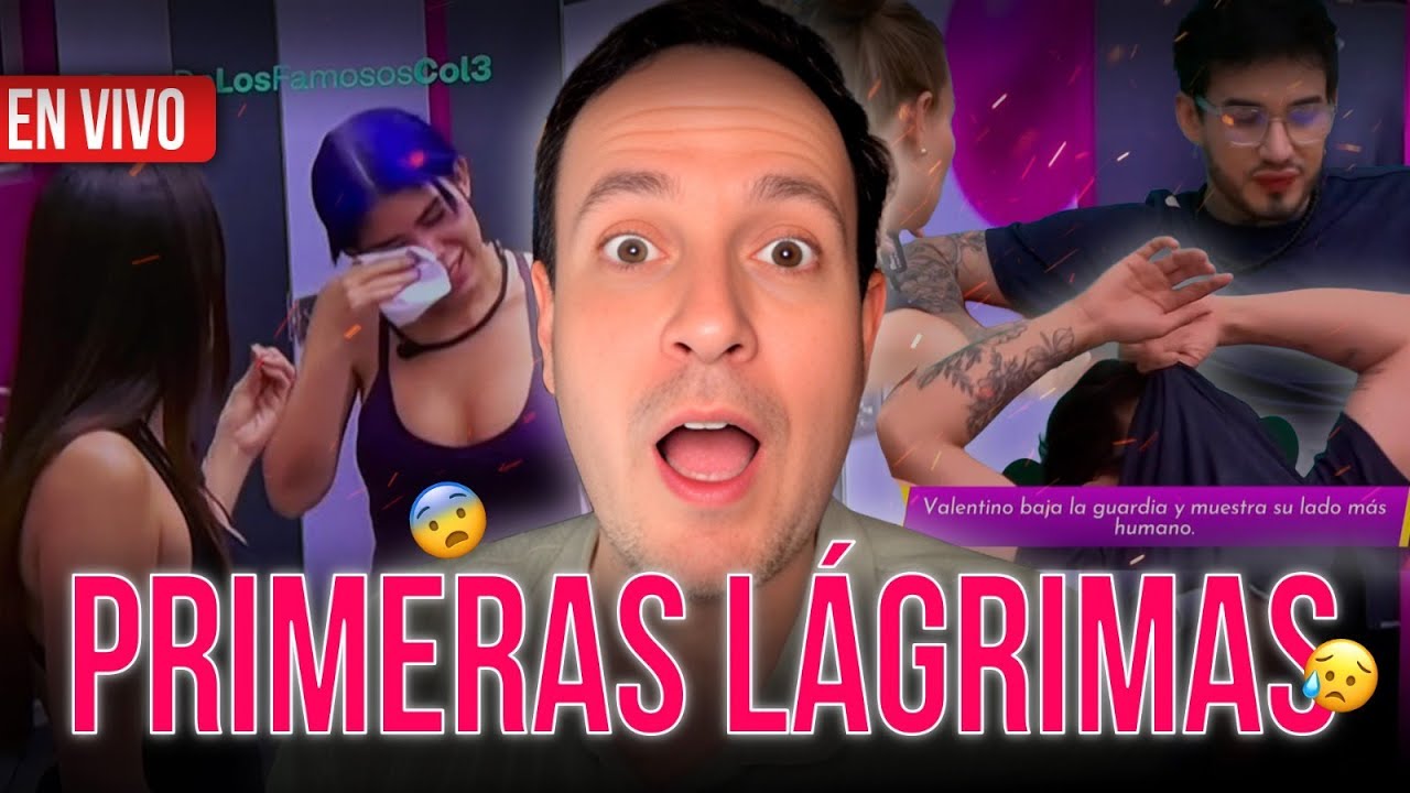 L&aacute;grimas en La Casa de Los Famosos | Carlos Ochoa y Novelas
