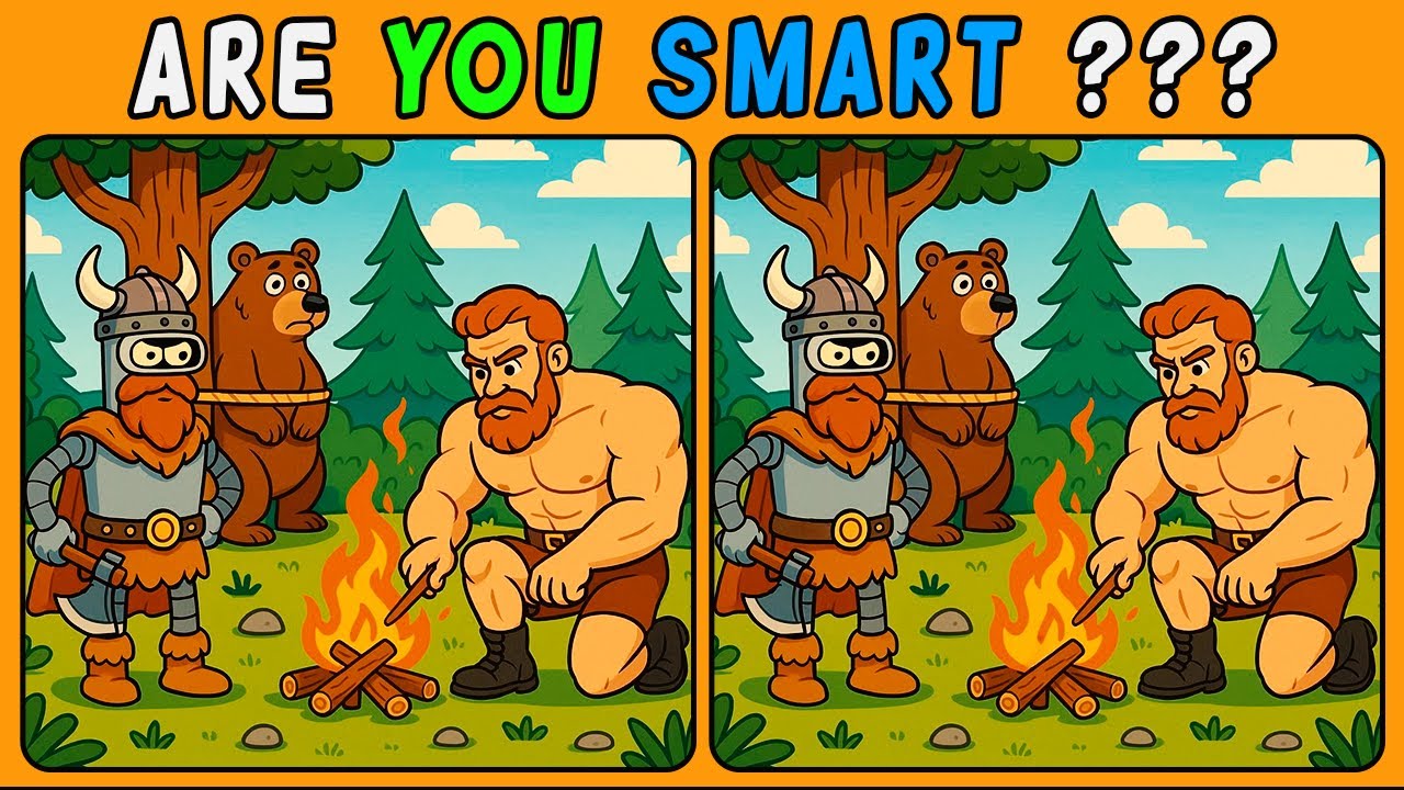 💣Spot the difference: Are You Smart!? Find the Hidden Changes (find difference #361)