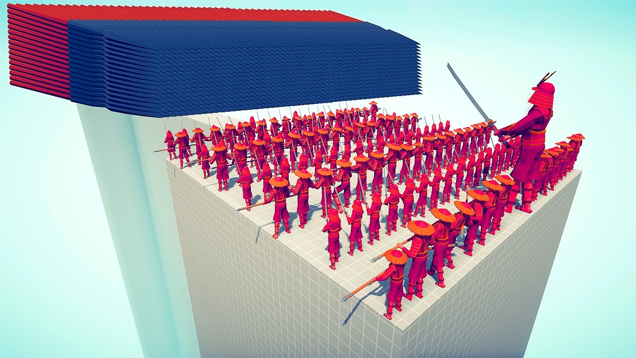 DYNASTY ARMY vs EVERY GOD - Totally Accurate Battle Simulator TABS