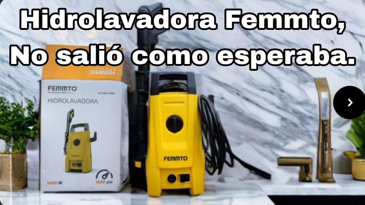 Compramos la Hidrolavadora FEMMTO TRENT de MercadoLibre | Que tal será? 🤔 Parte 1