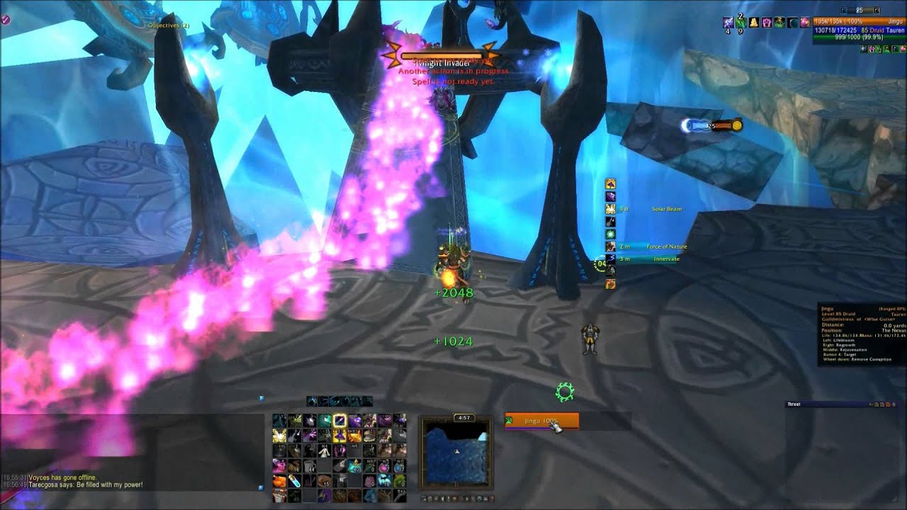 Balance / Resto Druid vs Thyrinar Legendary Nexus Quest
