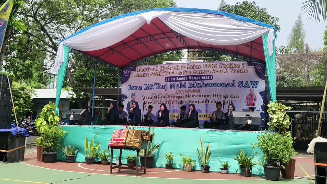 MTS AL MUNAWWAROH A - LOMBA HADROH TINGKAT SMP/MTS DI SMK YADIKA 3 KALIDERES