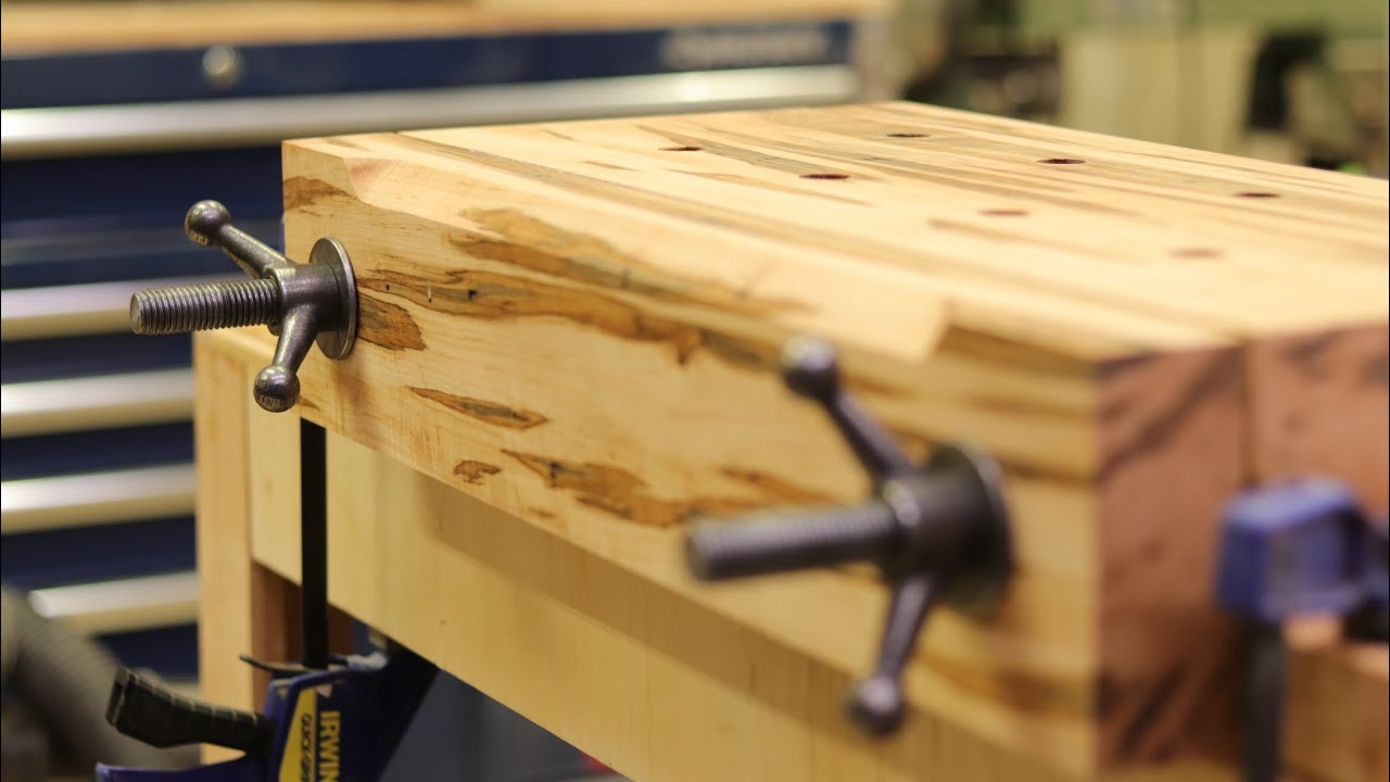 Bench vise diy - Moxon vise build - mini workbench