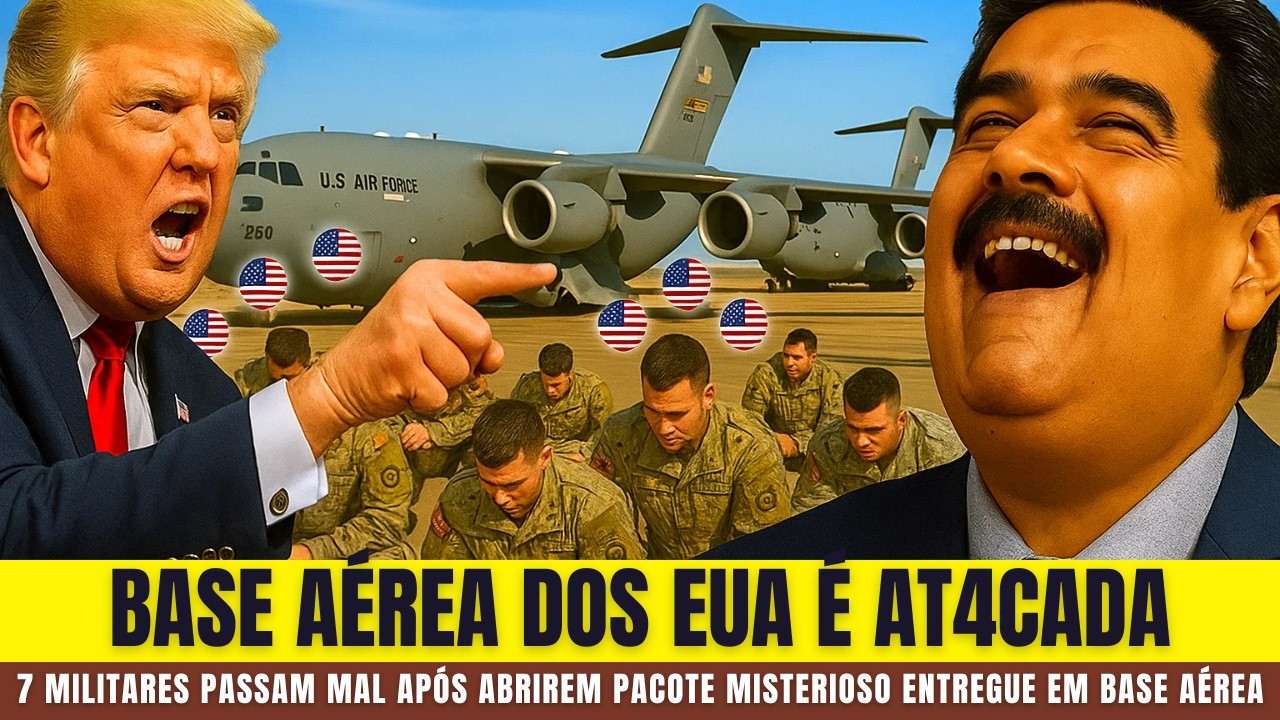 MIST&Eacute;RIO NOS EUA: Base A&eacute;rea Utilizada Por Trump Foi At4c4da