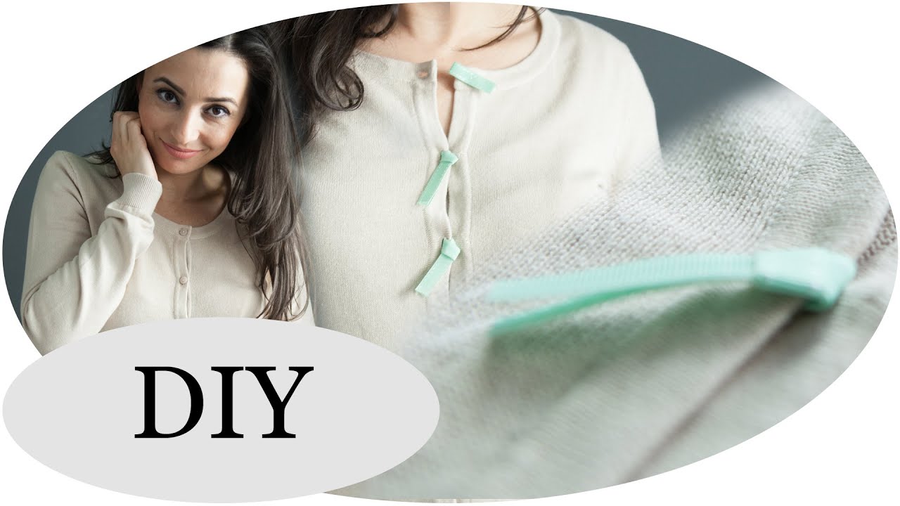 UPCYCLING DIY: Trendiger Cardigan // Quick & Easy