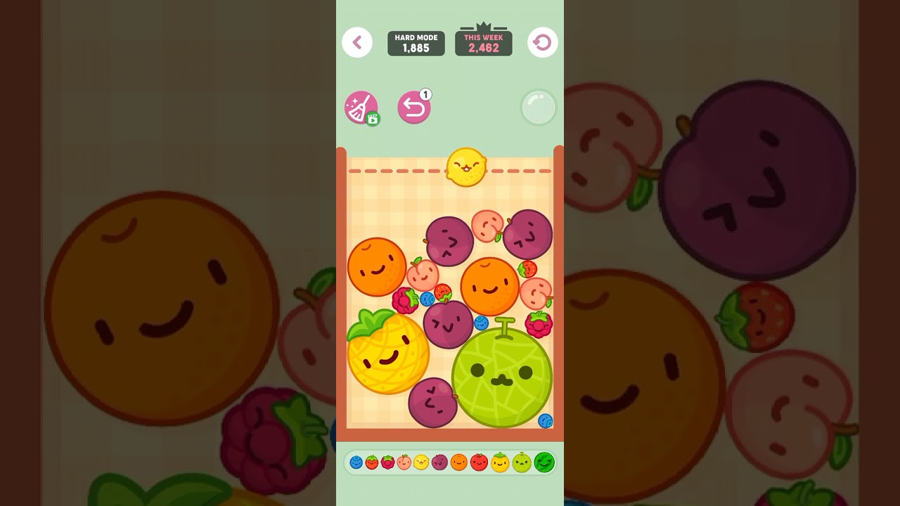 Fruits merge game 