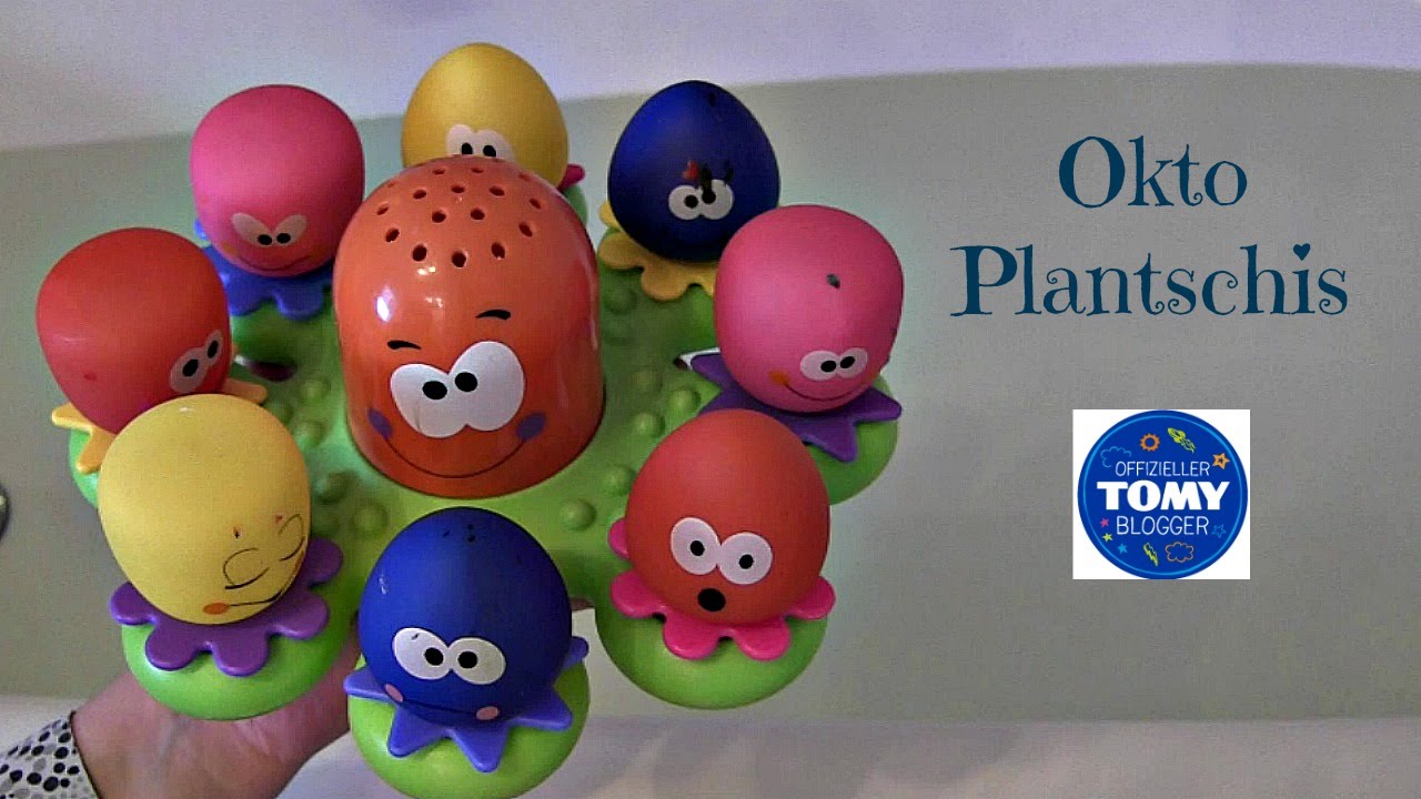 Okto Plantschis Badespielzeug  | TOMY Toys
