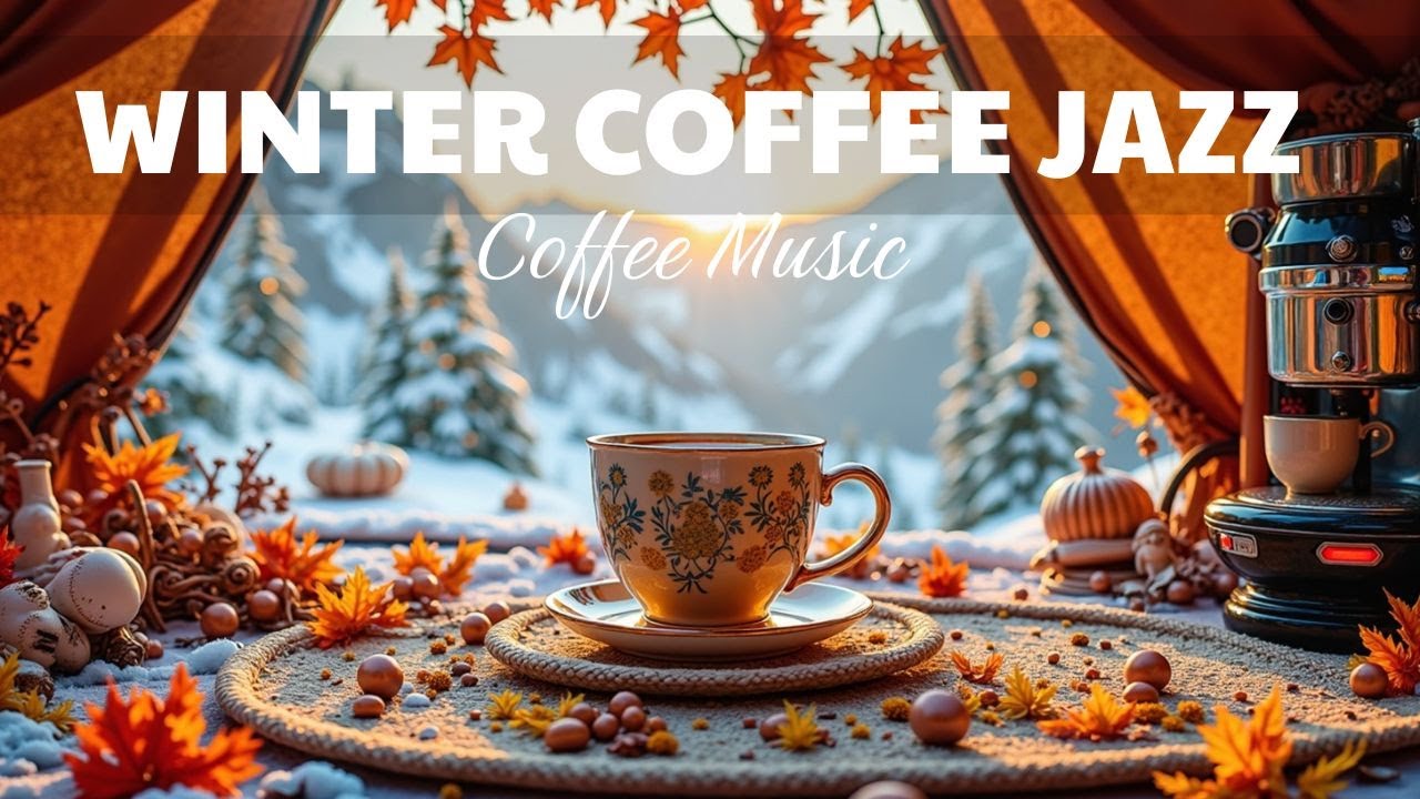 Cozy Winter Coffee Jazz Morning - Delicate Bossa Nova for November Chill & Focus