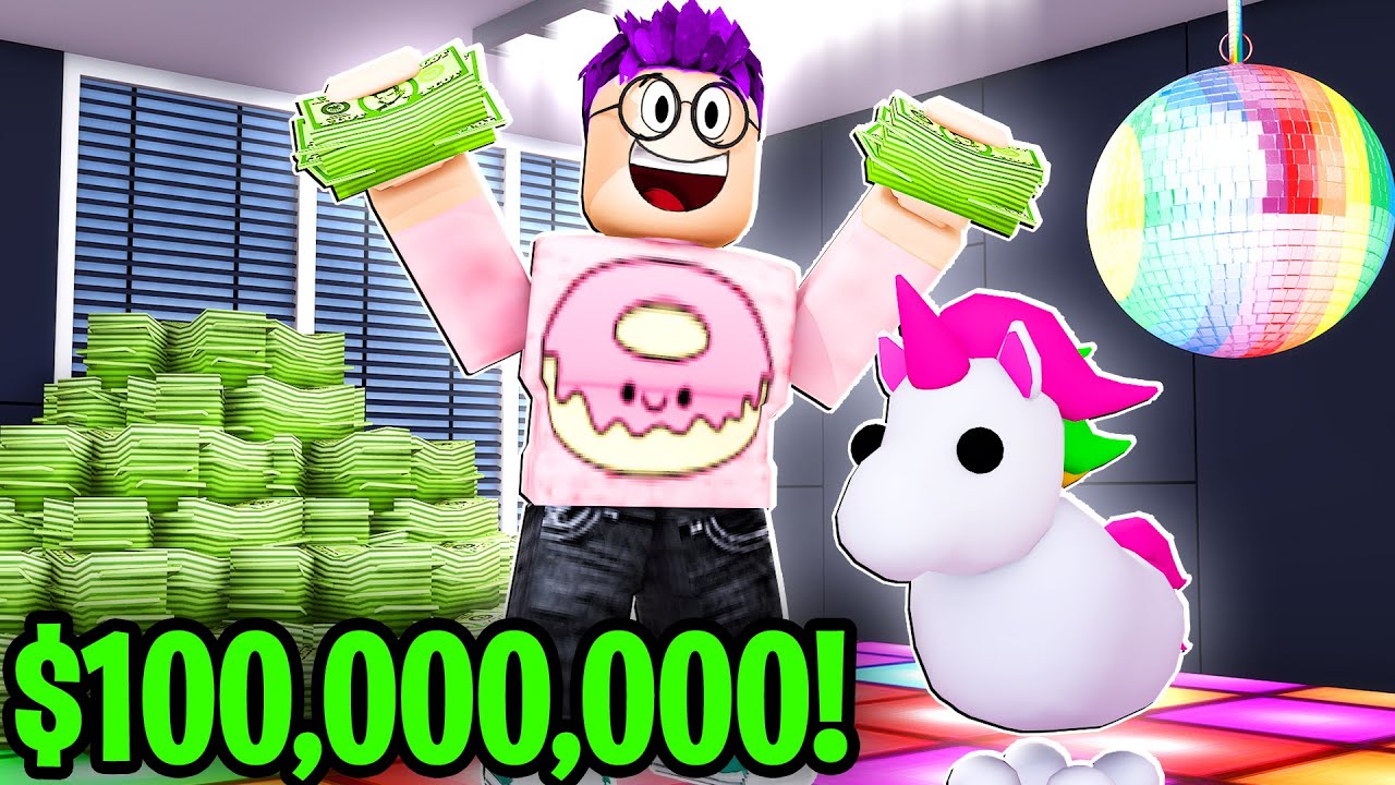 Can We Build The RICHEST MANSION In ADOPT ME!? ($100,000,000 MANSION TOUR)
