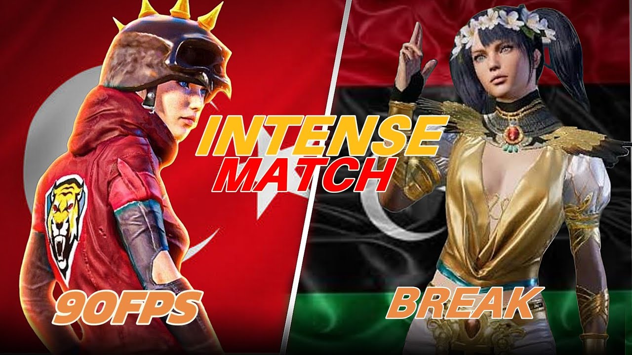 90FPS🇹🇷 🆚️ BREAK🇱🇾 Who will win this intense match المعركة العنيفة بين أفضل لاعبين في العالم🤯😮‍💨🌍😳