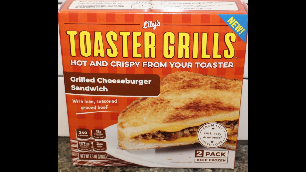 Lily’s Toaster Grills: Grilled Cheeseburger Sandwich Review