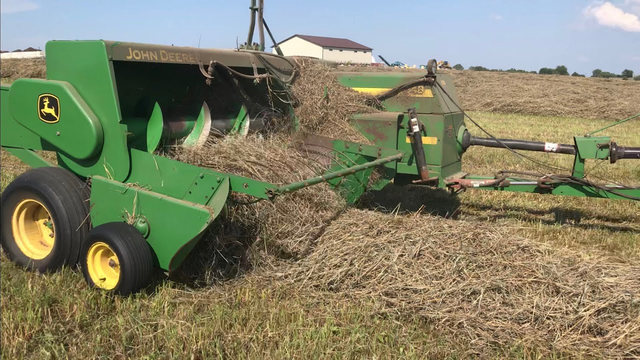 We borrowed a John Deere 348