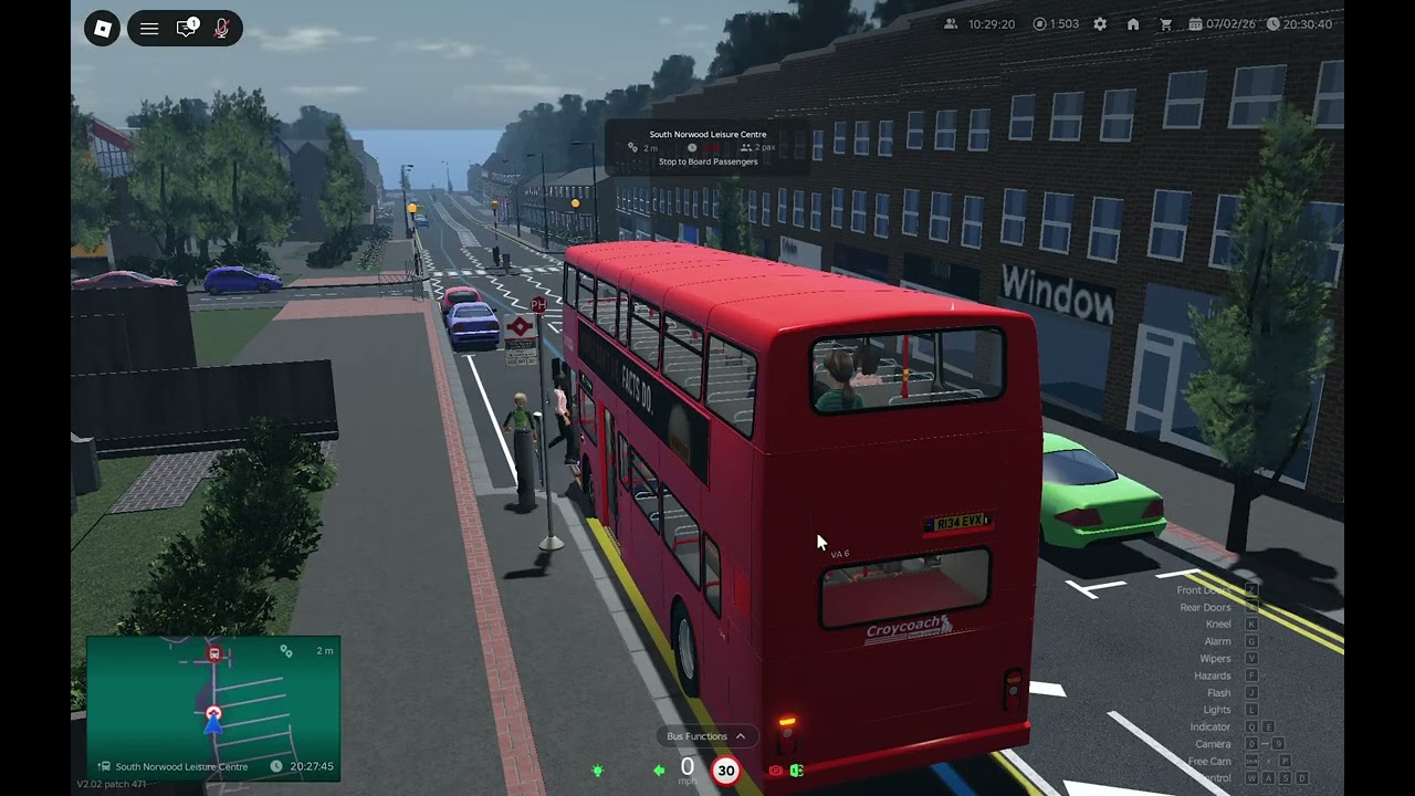 Roblox Croydon Route 130 with Volvo Olympian In the new update