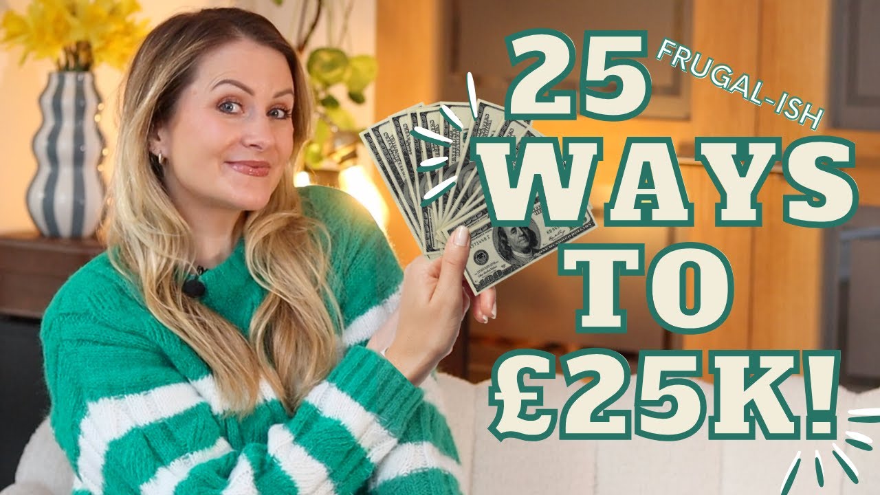 25 Frugal Living Ways We Saved £25K!! Financial Wellbeing, Money Mindset, Frugal Money Tips To Save.