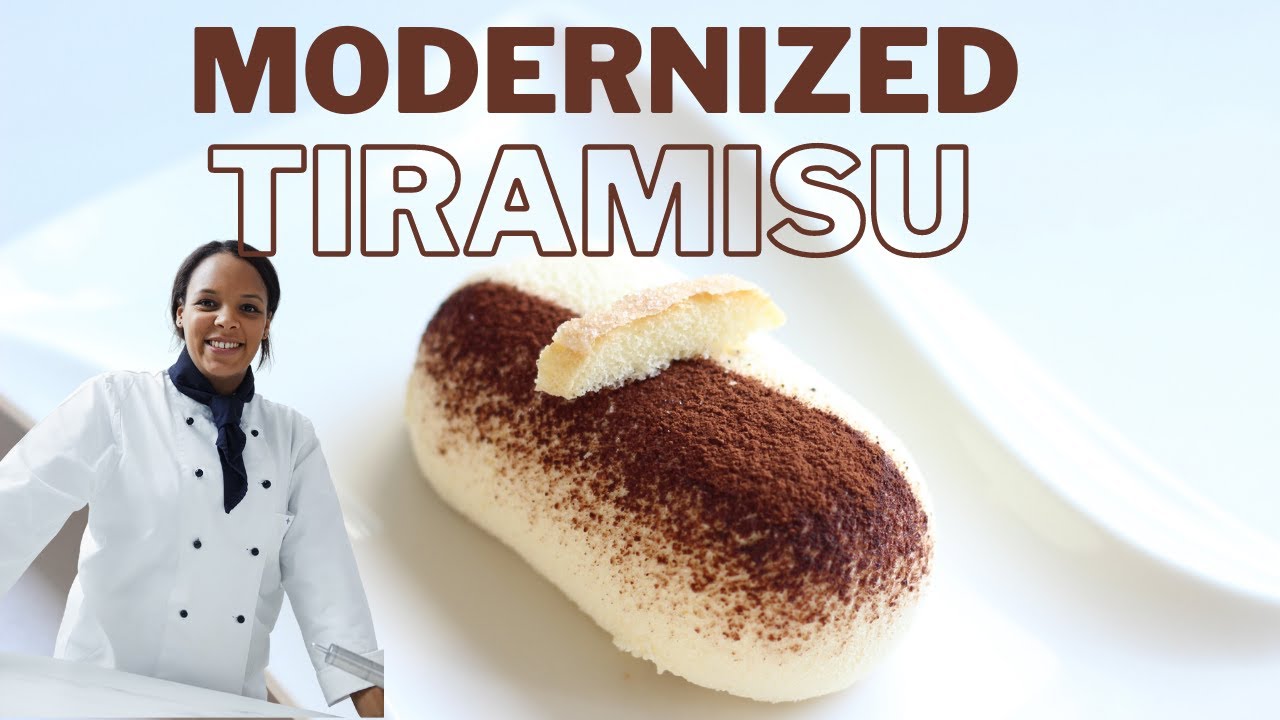 MODERN TIRAMISU FRENCH PATISSERIE STYLE